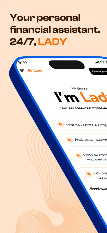Lady, the in-app financial assistant
